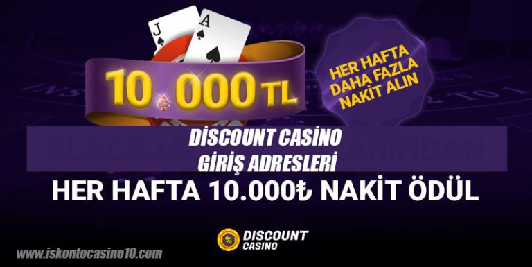 Discount Casino Giriş Adresleri ve Nakit İade